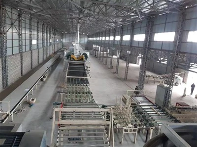 Аутоматска линија за производњу гипсаних плоча